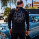 Black Machete Longsleeve Shirt with Machete Logo (X-SMALL ONLY)