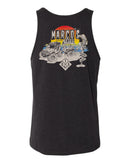 Marcos Tacos Tank - Charcoal Black