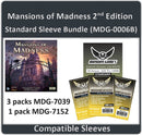 "Mansions of Madness" (2nd Edition) Compatible Card Sleeve Bundle