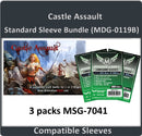 "Castle Assault" Compatible Card Sleeve Bundle