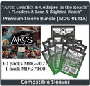 "Arcs: Conflict and Collapse in the Reach + Leaders & Lore, and Blighted Reach" Compatible Card Sleeve Bundle
