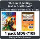 "The Lord of the Rings: Duel for Middle Earth" Compatible Card Sleeve Bundle