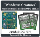 "Wondrous Creatures" Compatible Card Sleeve Bundle