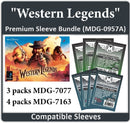 "Western Legends" Compatible Card Sleeve Bundle