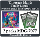 "Dinosaur Island: Totally Liquid" Compatible Card Sleeve Bundle
