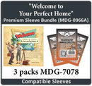 "Welcome to Your Perfect Home" Compatible Card Sleeve Bundle