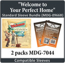 "Welcome to Your Perfect Home" Compatible Card Sleeve Bundle