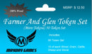 Farmer And Glen (Glen More) Wooden Token Set (50 wooden tokens)