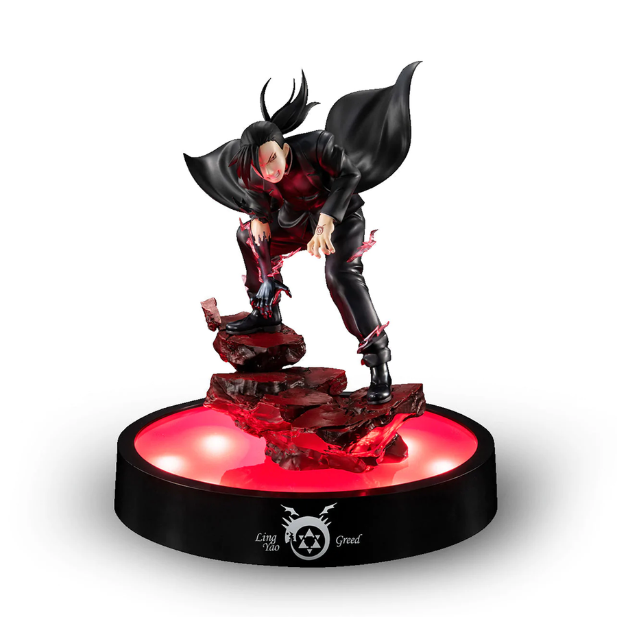 MegaHouse: Precious G.E.M. Series: Fullmetal Alchemist - Greed (Lin Yao) Figure (With LED Base Stand)