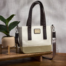 Mickey & Friends Disney Canvas Mini Tote Crossbody Bag