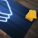 The Stack's Glitchlight Playmat