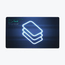 The Stack's Glitchlight Playmat