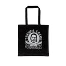 Black Canvas Tote with Machete Logo