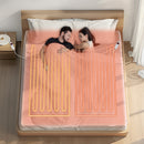 Electric Heated Mattress Pad with Dual Controllers & Auto-Off