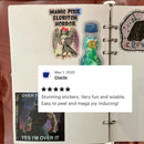 Manic Pixie Eldritch Horror Holographic Rainbow Vinyl Sticker | Vinyl Die Cut Decal