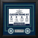 Seattle Mariners Custom MLB Baseball 8x10 Picture Frame Kit (Multiple Colors)