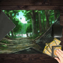 Deep Forest Ruins Playmat