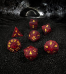 Kraken Dice Cracked Glass 7pc Dice Set