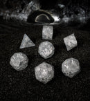 Kraken Dice Cracked Glass 7pc Dice Set