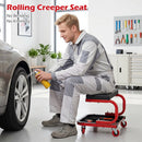 Mechanic Rolling Stool with Tool Trays and Magnetic Drawer