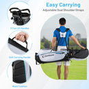 Men's Complete Golf Clubs and Bag Set-White