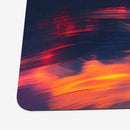 Impressionist Mountain Sunset Playmat