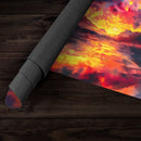 Impressionist Mountain Sunset Playmat