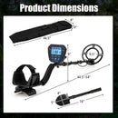 Metal Detector with Backlit LCD Display and Advanced DSP Chip