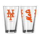 New York Mets Game Day Pint Glass