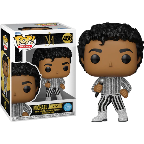 Michael Jackson Striped Glitter Suit (Rock with You) Funko Pop! #456