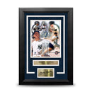 Mickey Mantle Stat Collage New York Yankees 8" x 10" Framed Baseball Photo with Engraved Autograph