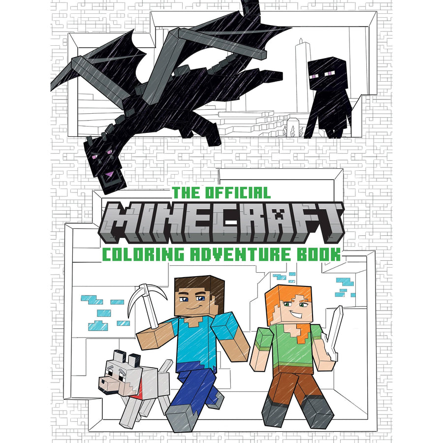 The Official Minecraft Coloring Adventures Book