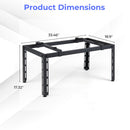 Mini Split Ground Stand Adjustable for 9000-36000 BTU Ductless Air Conditioners Heat Pump