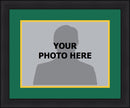 NHL Hockey Photo Picture Frame Kit - Minnesota Wild (Green Matting, Yellow Trim)