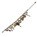 Mirror Mirror Fantasy Gold Charm Bracelet | Fairytale Jewelry