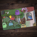 Adventure Blobs across Ruined Forest Playmat