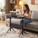 Mobile Standing Desk with Adjustable Height and Wheels