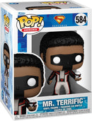 Superman (2025 Movie) Mr. Terrific Funko Pop! Vinyl Figure #584 with Funko Protector