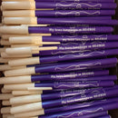 My Love Language Is Silence Ballpoint Pen in Violet | Gen Z Aesthetic Blue Ink