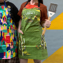 My Meat Is Local Funny Cooking and BBQ Apron Unisex 2 Pockets Adjustable Strap 100% Cotton | BlueQ at GetBullish | Father's Day Gift