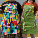 My Meat Is Local Funny Cooking and BBQ Apron Unisex 2 Pockets Adjustable Strap 100% Cotton | BlueQ at GetBullish | Father's Day Gift