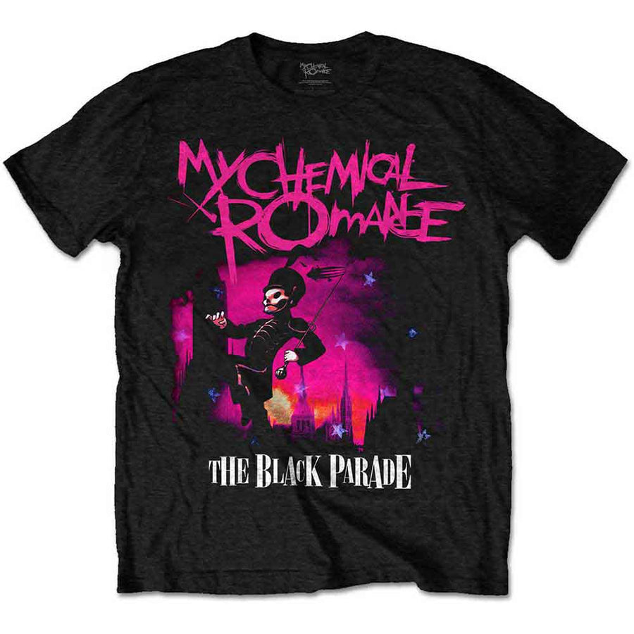 My Chemical Romance Black Parade Neon Pink March Graphic T-Shirt