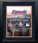 MLB Baseball Photo Picture Frame Kit - Detroit Tigers (Navy Matting, Orange Trim)