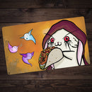 Spooky Halloween Bunny Playmat