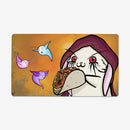 Spooky Halloween Bunny Playmat