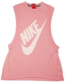 Nike Womens Vintage Style Logo Athletic Tank Top