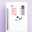 No Prob-Llama Magnetic List Pad Navy Blue | 9.5" x 2.75" | Holds to Fridge with Strong Magnet