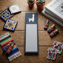 No Prob-Llama Magnetic List Pad Navy Blue | 9.5" x 2.75" | Holds to Fridge with Strong Magnet