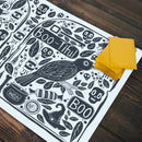 Bootiful Raven Playmat