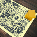 Halloween Doodle Trick or Treat Playmat